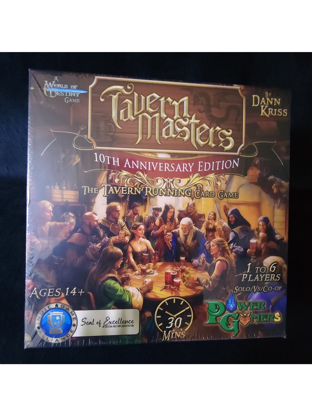 Tavern Masters World Of Destiny Card Game Dan Kriss 10th Anniversary Edition New